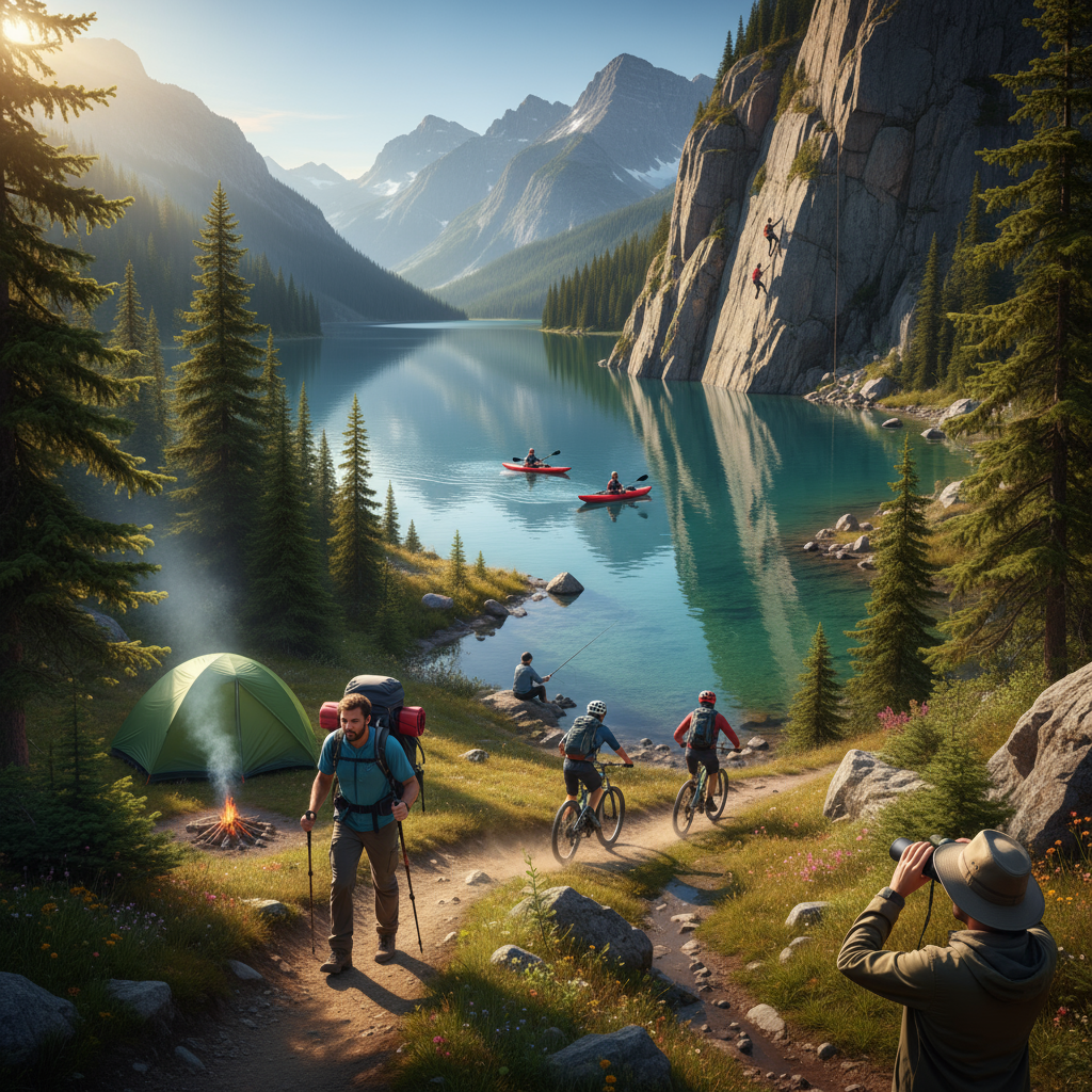 Outdoor activities and accessories
