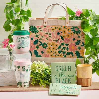 Adopt a Plant Ceramic To Go Mug | Holds 16 oz. | Eco Mug with Silicone