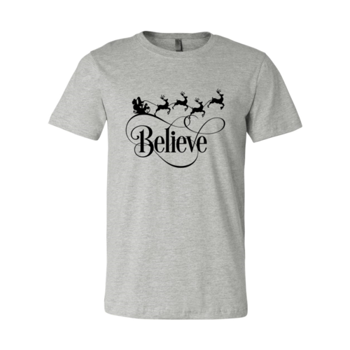 Believe In Christmas Shirt Available in 6 colors