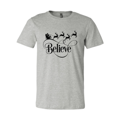 Believe In Christmas Shirt Available in 6 colors