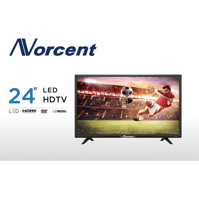 Norcent 24 Inch 720P LED HD Backlight Flat TV DVD Combo with