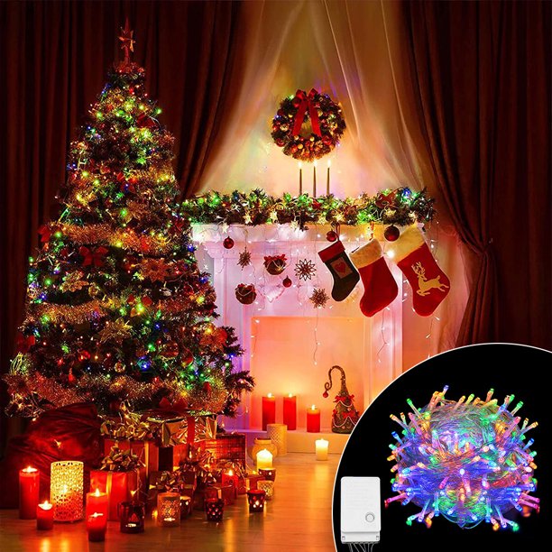 Halloween Christmas Lights Outdoor Decorations 100 LED