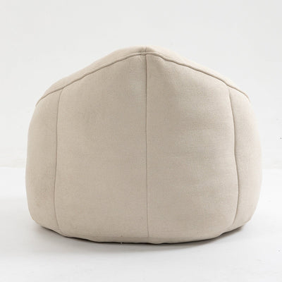 LuneluX_Home – CloudSoft Bean Bag Chair with Footrest