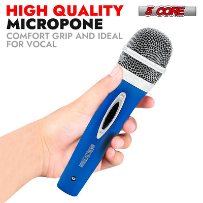 5Core XLR Microphone Dynamic Mic Karaoke Singing Studio Mics Handheld Microfono-1