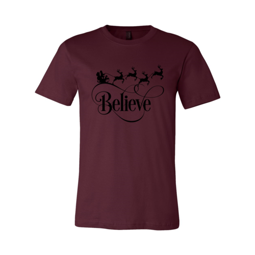 Believe In Christmas Shirt Available in 6 colors
