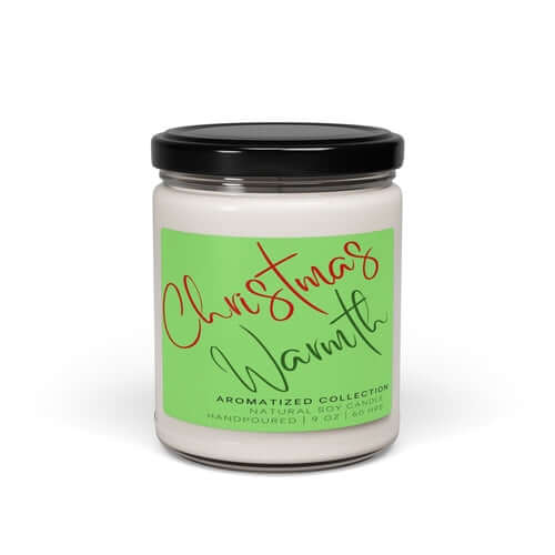 Christmas Warmth Scented Soy Candle