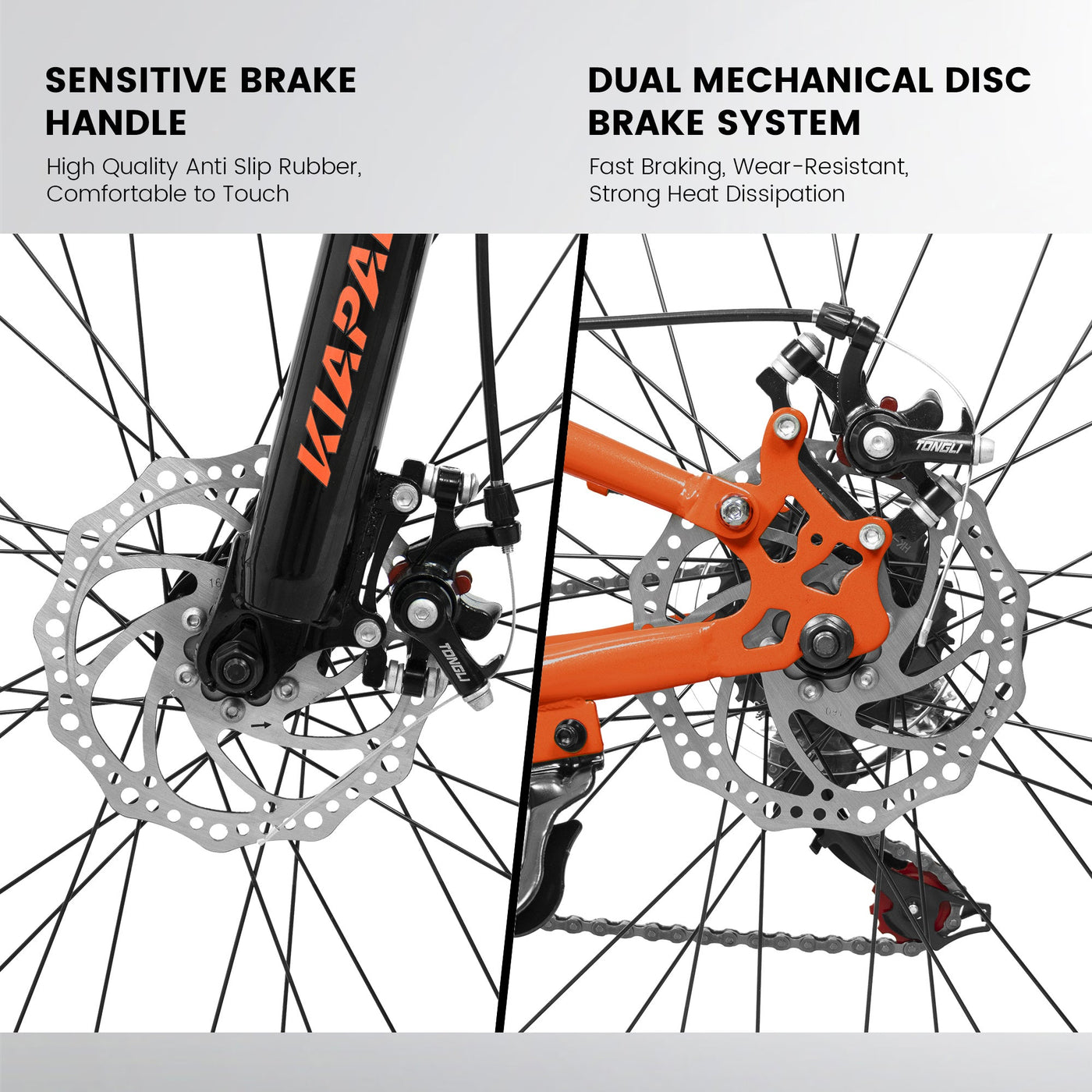 TerraRush™ – 26" Mountain Bike with Shock Absorber & 21-Speed
