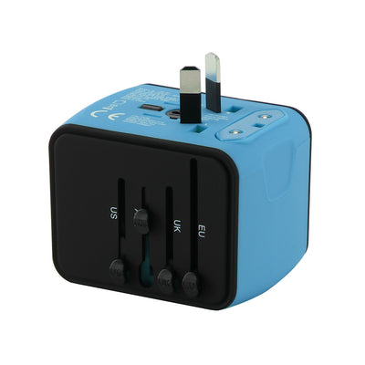 All-In-One 4 USB Port  Universal Travel Adapter