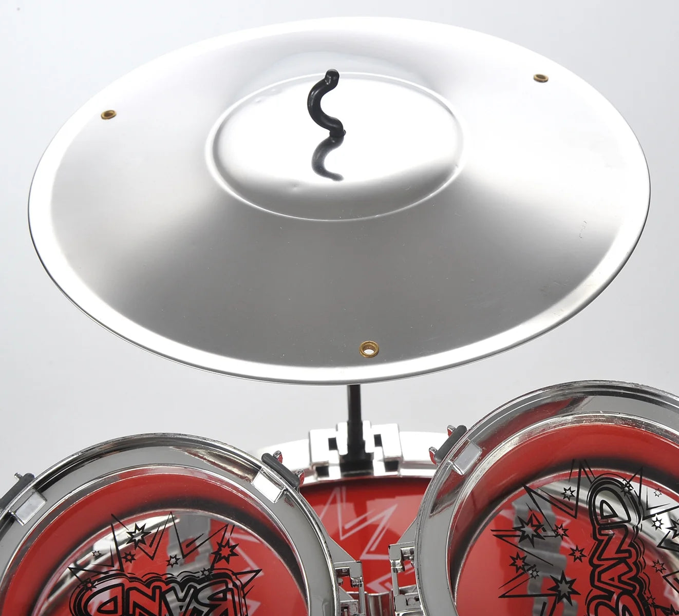 Playworld Musical Instrument Drum Playset - Red