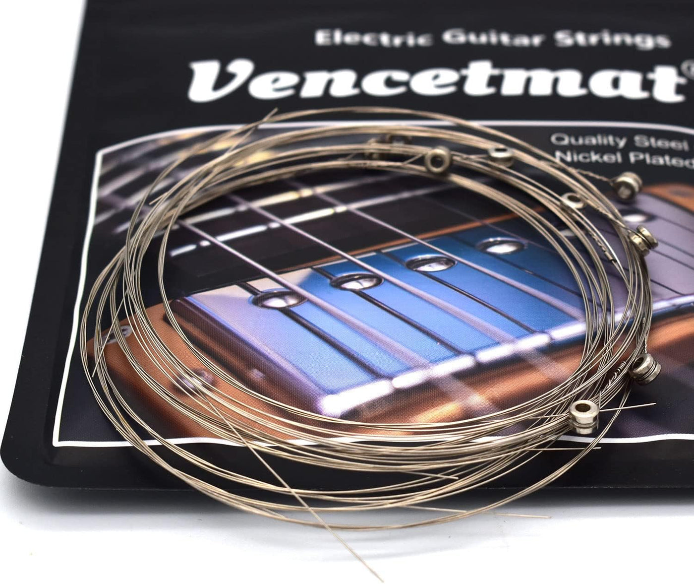 Electric Guitar High E Strings .010 Gauges, Light Tension, Good Tone, Ball End,