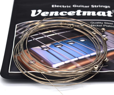Electric Guitar High E Strings .010 Gauges, Light Tension, Good Tone, Ball End,