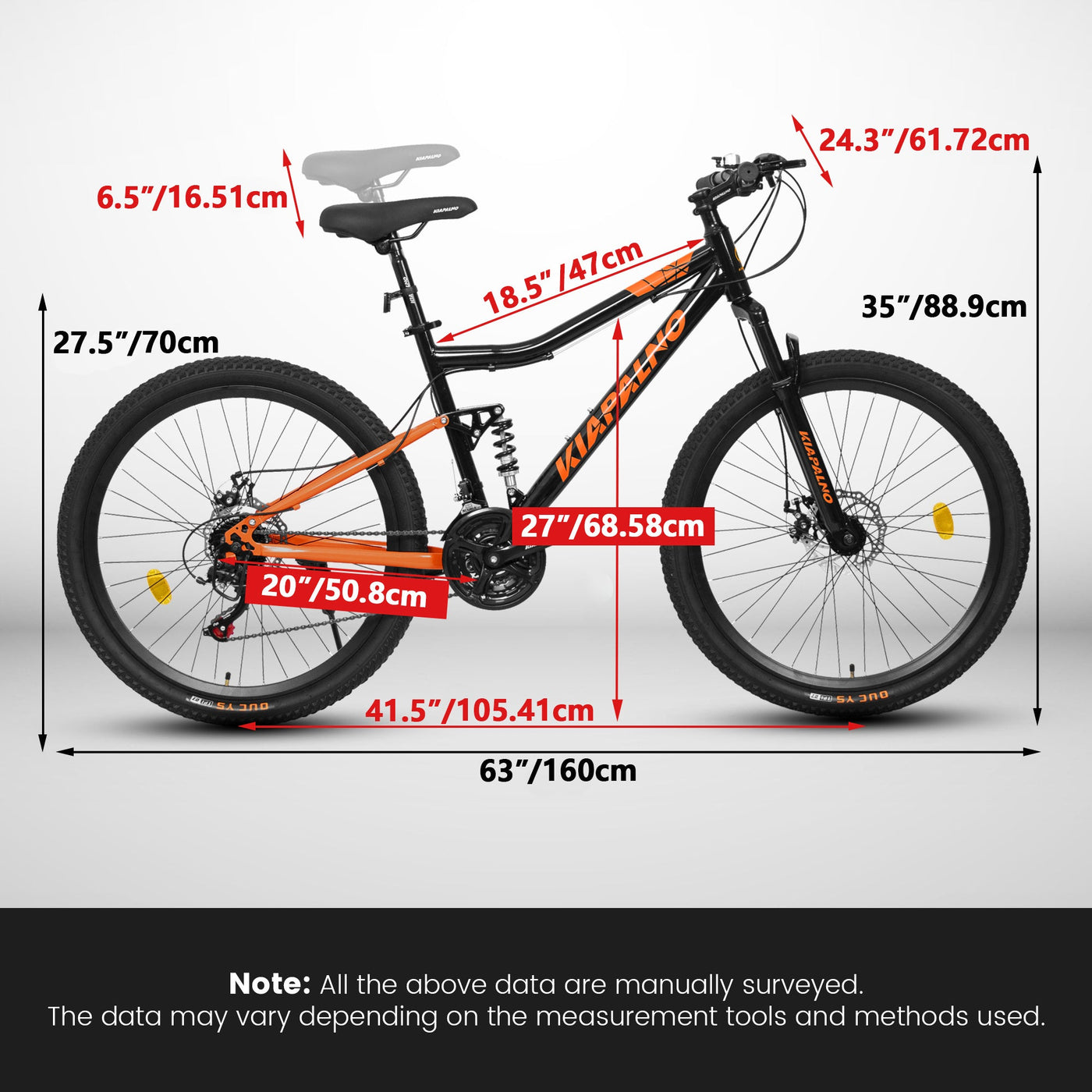 TerraRush™ – 26" Mountain Bike with Shock Absorber & 21-Speed