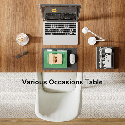 63" Extendable Dining Table, Modern Farmhouse Dining Room Table for