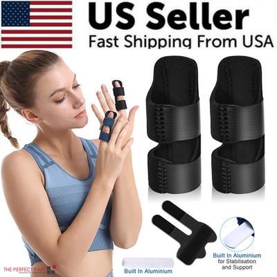 Adjustable Trigger Finger Splint Straightener Corrector Brace Support