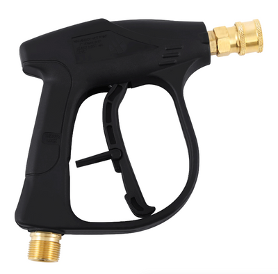 1/4" High Pressure Washer Gun 4000 PSI Car Wash Foam Spray Short Wand