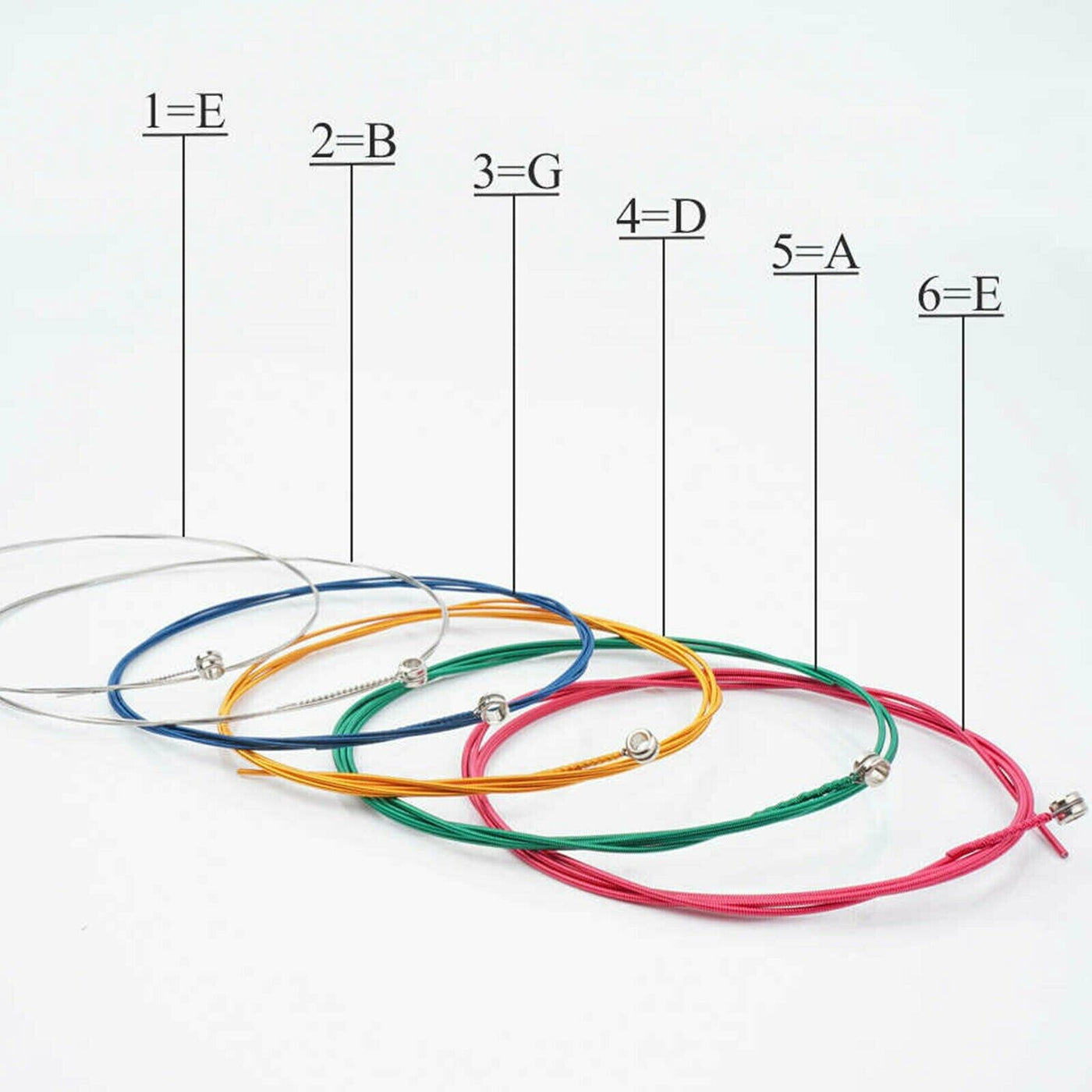 3 Sets of 6 Guitar Strings Replacement Steel String For Acoustic