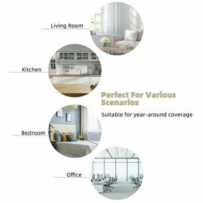 One Way Mirror Window Film Heat UV Reflective Privacy Tint Foil For
