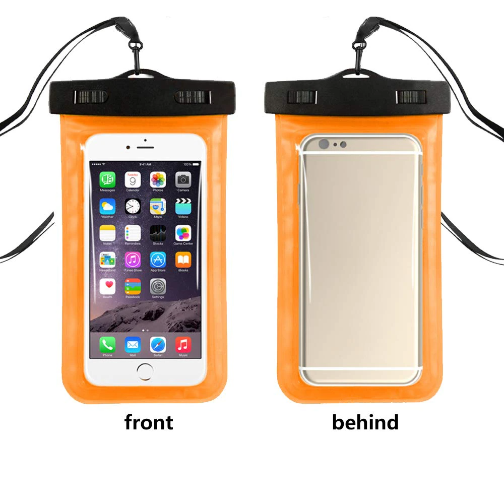 3 Pack Waterproof Floating Cell Phone Pouch Dry Bag Case Cover For