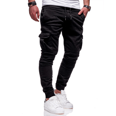 Men's Casual Joggers Pants Sweatpants Cargo Combat Loose Sport Workout