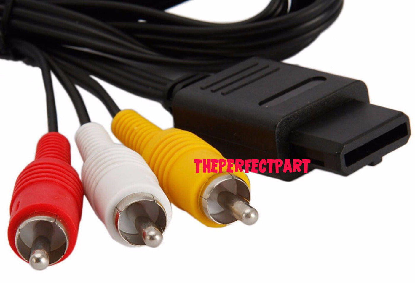AC Adapter Power Supply & Audio Video A/V Cable for Nintendo GameCube