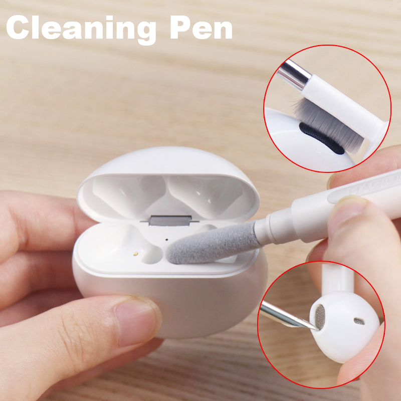 Cleaning Pen For Airpods Pro 1 2 Earphones Cleaner Kit Soft Brush Case