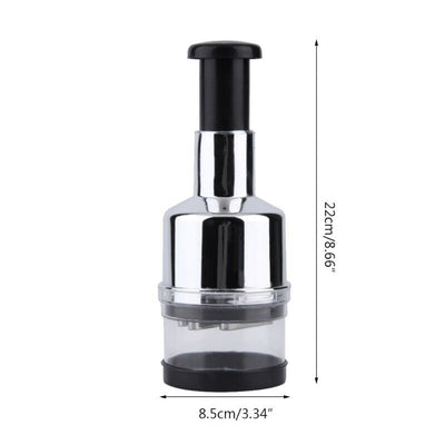 Vegetable Fruit Salad Onion Garlic Food Hand Chopper Cutter Slicer
