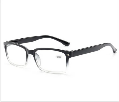 Reading Glasses Mens Womens Unisex Readers 4 PACK Square Frame New