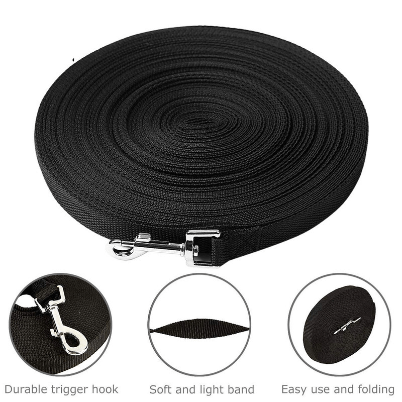 Dog Leash Long Obedience Recall Foot Feet Training Lead