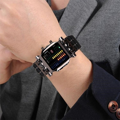 Luxury Men's Watch LED Sports Date Digital Bracelet Waterproof Quartz