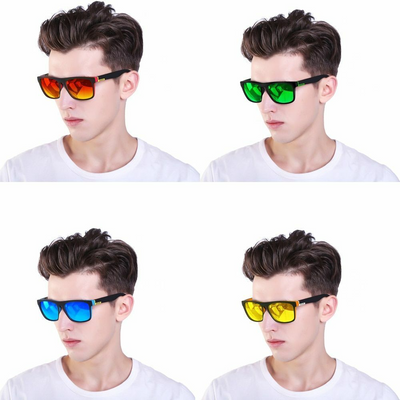 Square Polarized Sunglasses For Men Women Outdoor Sports Driving
