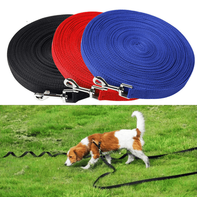 Dog Leash Long Obedience Recall Foot Feet Training Lead