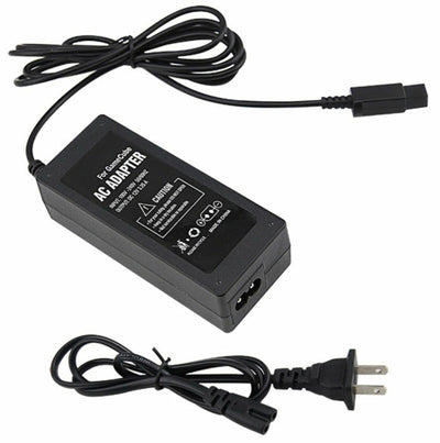 AC Adapter Power Supply & Audio Video A/V Cable for Nintendo GameCube