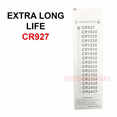5 PCS CR927 DL927 BR927 LM927 KCR927 927 Lithium Battery 3V Button
