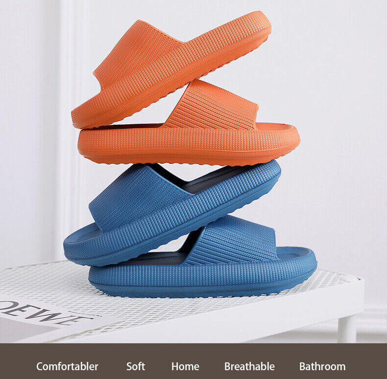 Cozy Pillow Slides Anti-Slip Sandals Ultra Soft Slippers Cloud Home