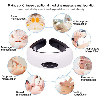 Electric Cervical Pulse Neck Massager Muscle Relax Massage Magnetic