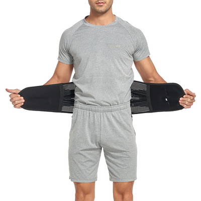 Adjustable Lower Back Brace Lumbar Support Waist Belt For Men Women