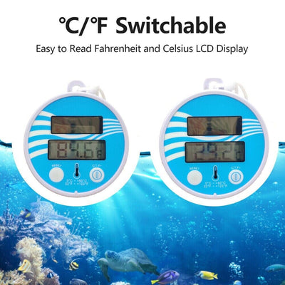 Digital Solar Powered Outdoor Floating Waterproof Rainproof Pool SPA