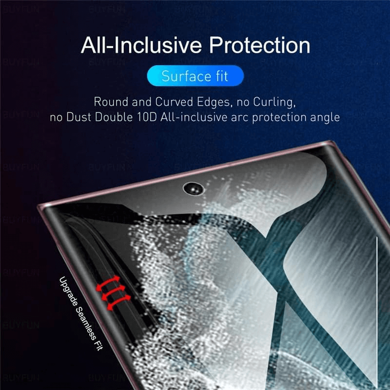 Tempered Glass Screen Protector Lens Hydrogel For Samsung S23 S22