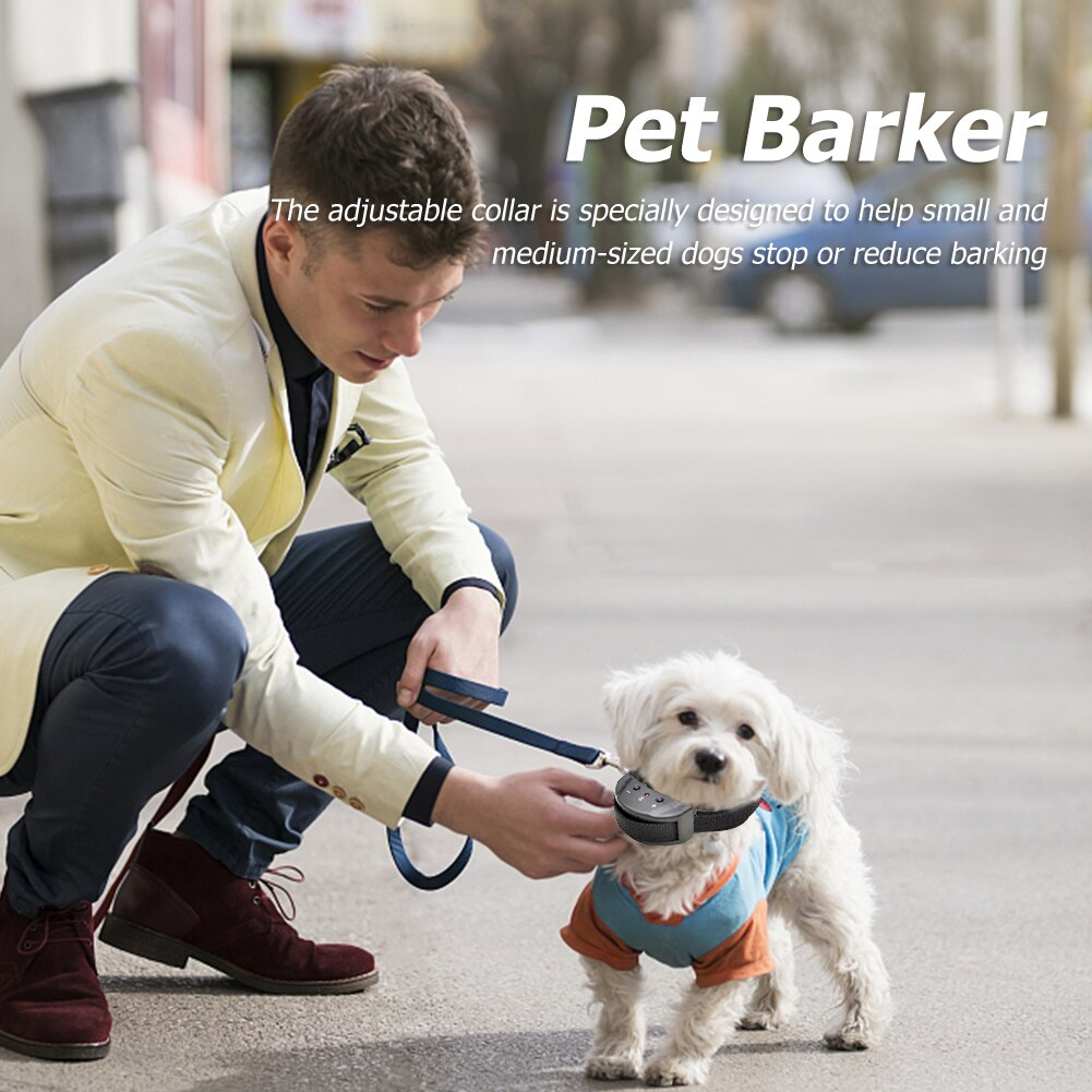Automatic Anti Bark Barking Dog Shock Control Collar Device Large