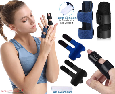 Adjustable Trigger Finger Splint Straightener Corrector Brace Support