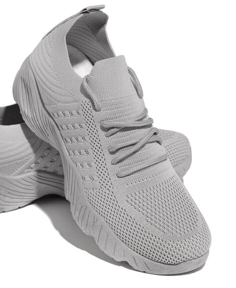 Womens Running Trainers Ladies Sneakers Slip On Walking Gym Comfy
