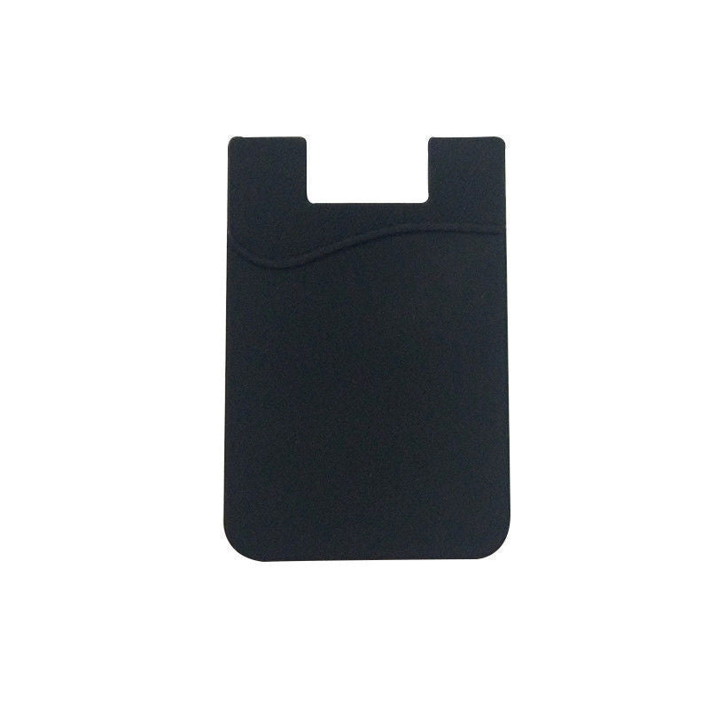5x Silicone Credit Card Holder Cell Phone Wallet Pocket Sticker