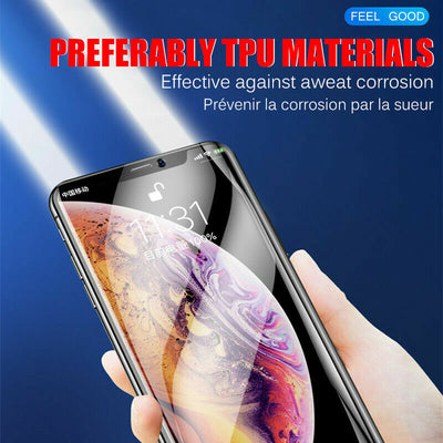 2PCS Hydrogel Screen Protector For iPhone 15 14 13 12 11 Pro Max SE X