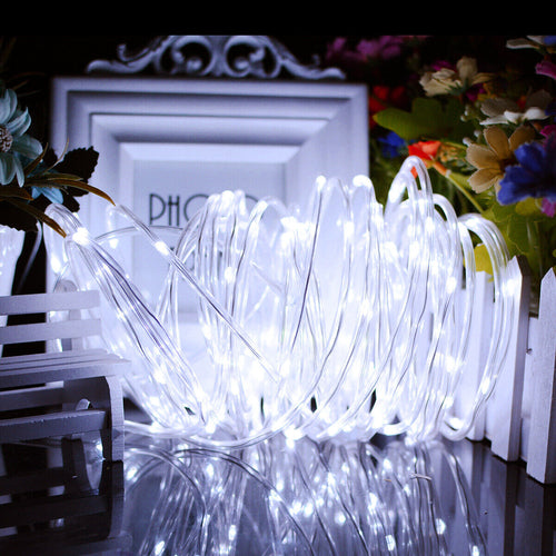33FT 100 LED Strip Rope Light Tube String Outdoor Garden Party
