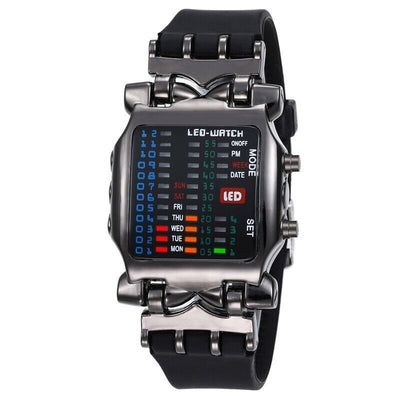 Luxury Men's Watch LED Sports Date Digital Bracelet Waterproof Quartz