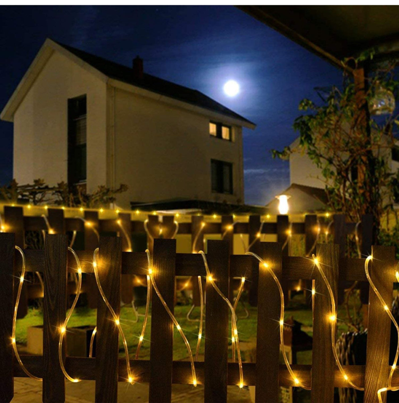 33FT 100 LED Strip Rope Light Tube String Outdoor Garden Party