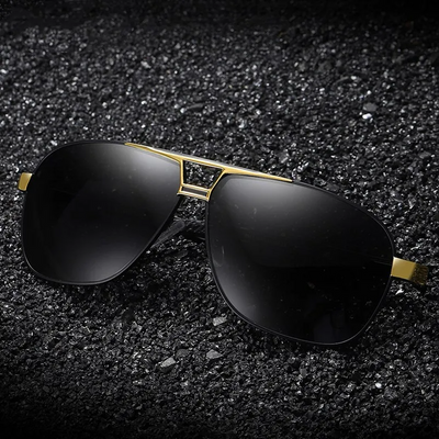 Mens Polarized Pilot Sunglasses Outdoor Driving UV400 Sun Glasses