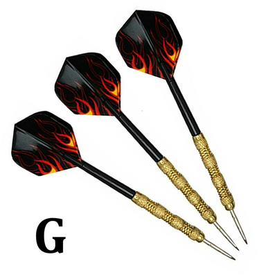 5 Sets (15Pcs) Steel Tip Professional Darts Set Darts Slim Barrel Dart