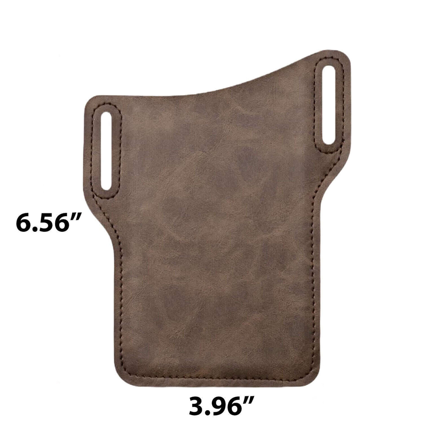 Men Cell Phone Belt Pack Bag Loop Waist Holster Pouch Case Leather