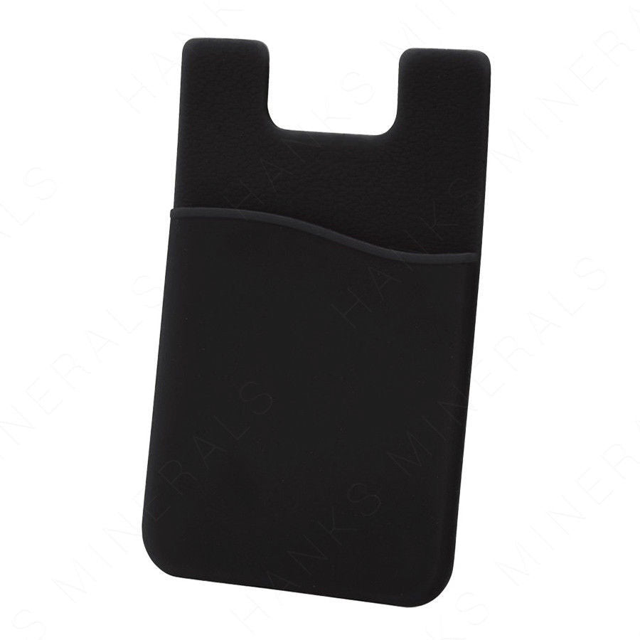 5x Silicone Credit Card Holder Cell Phone Wallet Pocket Sticker